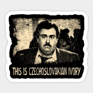 Retro Photo This is Czechoslovakianivory Sticker